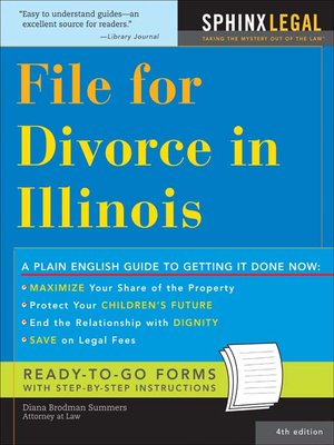 cover image of File for Divorce in Illinois